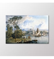 Arty Tablo Sultanahmed Camisinin Görünümü Tablo (Karışık)