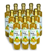 Sarıbahçe Ceviz Sirkesi 500 ml - 12 li Paket (Doğal Fermentasyon)