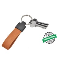 Pigado Taba Renk Metal Antibakteriyel Unisex Anahtarlık