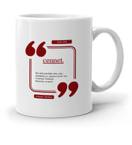 BK Gift Kişiye Özel Cennet Beyaz Kupa Bardak  4