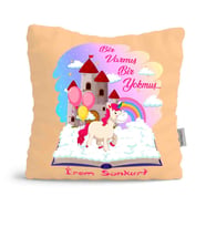 BK Gift Kişiye Özel Çocuklar Yavru Ağzı Yastık 68831