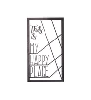 My Happy Place Metal Duvar Tablosu