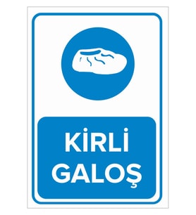MIGNATIS - Kirli Galoş Levhası - Sac Malzeme 35x50cm