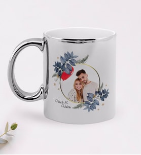 BK Gift Kişiye Özel İsimli Fotoğraflı Krom Kupa Bardak-34