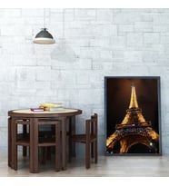 Gece Şehri Paris  Kanvas Tablo