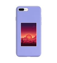 Lila Lansman Telefon Kılıfı Iphone 8 Plus