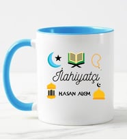 İlahiyatçı Kupa Bardağı Mavi