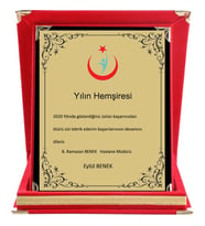Kaşeciniz Plaket Logolu Plaket