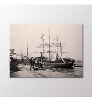 Arty Tablo Galata Wharf, 1890 Tablo (Karışık)