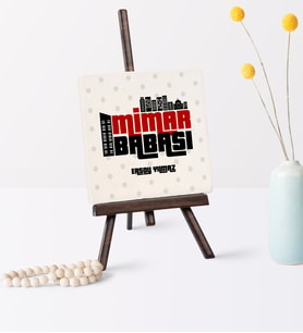 Babalar Gününe Özel Mimar Babası Şovaleli Doğal Taş  1