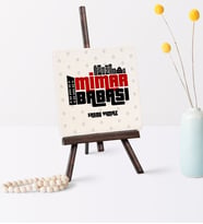 Babalar Gününe Özel Mimar Babası Şovaleli Doğal Taş  1