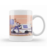 Mailman Malone Kupa Bardak Porselen