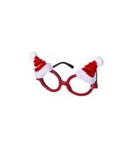 Yılbaşı Şapkalı Noel Parti Gözlük (STD)