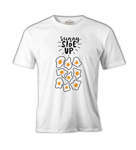 Sunny Side Up - Eggs Beyaz Erkek Tshirt