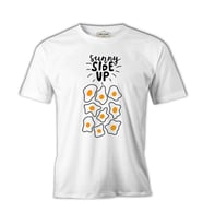 Sunny Side Up - Eggs Beyaz Erkek Tshirt