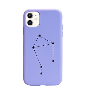 Terazi Burcu (Libra) Yıldız Haritası Tasarımlı Kılıf iPhone 11