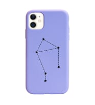 Terazi Burcu (Libra) Yıldız Haritası Tasarımlı Kılıf iPhone 11