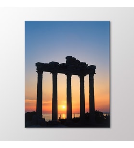 Arty Tablo Apollon Tapınağı Tablo (Karışık)