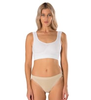 FORMactive Kalın Askılı Toparlayıcı Büstiyer 1085 (Beyaz)