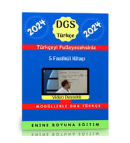 2024 DGS Türkçe Enine Boyuna Modüler Kitap Seti