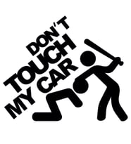 Arabama Dokunma Sticker Yapıştırma