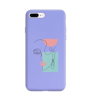 Lila Lansman Telefon Kılıfı Iphone 8 Plus