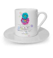 BK Gift Kişiye Özel Kadınlar Günü Temalı Türk Kahvesi Fincanı  9