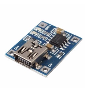 TP4056 Korumalı Lityum Lipo Pil Şarj Devresi Mini Usb Batarya Şarj Devre 1A 5V