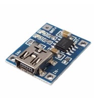 TP4056 Korumalı Lityum Lipo Pil Şarj Devresi Mini Usb Batarya Şarj Devre 1A 5V