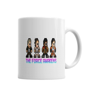 The Force Awakens 8 bits Kupa Bardak Porselen