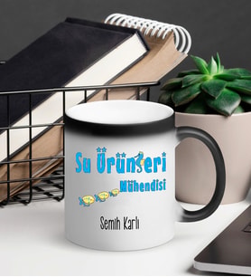 Su Ürünleri Mühendisi Sihirli Kupa Bardak