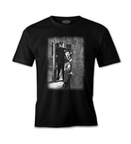 Charlie Chaplin Siyah Erkek Tshirt