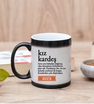 Kız Kardeş Kelime Anlamı Sihirli Kupa Bardak