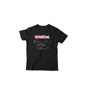 Roblox Çocuk Siyah Tişört