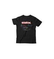 Roblox Çocuk Siyah Tişört
