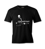 Joe Satriani - Gitar Siyah Erkek Tshirt