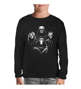 Star Wars - Kings Siyah Çocuk Sweatshirt