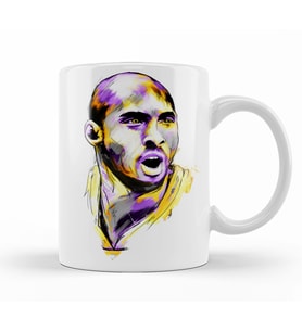 Kobe Black Mamba Kupa Bardak Porselen