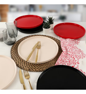 Keramika Noble Stackable Servis Tabağı 27 Cm 6 Adet 030/650