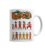 Goku Dragon Ball Kupa Bardak Porselen