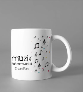 Müzik Öğretmeni Kupası Kişiye Özel