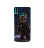 Baby Groot Tasarım Süper Şeffaf Silikon Telefon Kılıfı Huawei Y9 2019