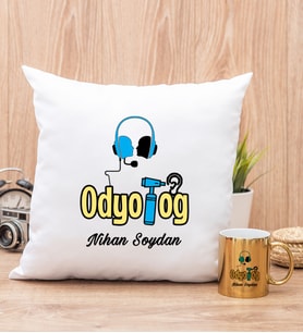 Odyolog Yastık ve Gold Kupa Bardak