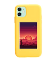 Sarı Lansman Telefon Kılıfı Iphone 11