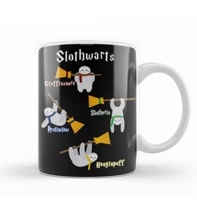 Slothwarts Harry Potter Sloths Kupa Bardak Porselen