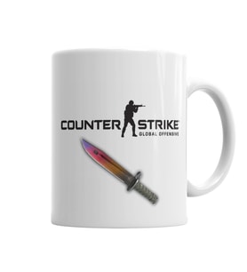 Counter Strike Cs Go  Kupa Bardak Porselen