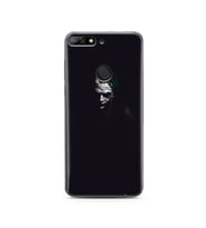 Joker Tasarım Süper Şeffaf Silikon Telefon Kılıfı Huawei Y7 2018