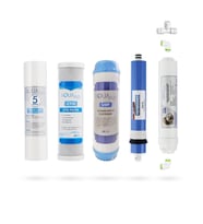 Açık Kasa Su Arıtma Cihazı 5li Filtresi GAC Standart Membran Set