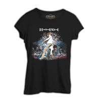 Death Note - The Apple Siyah Kadın Tshirt