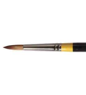Daler Rowney System 3 Seri 45 Uzun Sap Yuvarlak Uçlu Fırça No:6